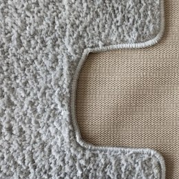 Komplet łazienkowy Montana z wycięciem GREY Komplet (50 cm x 80 cm i 40 cm x 50 cm)