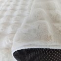 Dywan MERLIN 3D White 80 x 150 cm biały