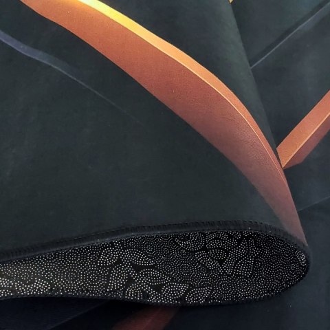 Dywan BLACK and GOLD N 03 60 x 100 cm czarny Dywan BLACK and GOLD N 03 60 x 100 cm czarny