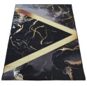 Dywan BLACK and GOLD N 12 120 x 180 cm czarny
