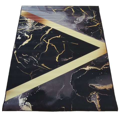 Dywan BLACK and GOLD N 12 80 x 150 cm czarny Dywan BLACK and GOLD N 12 80 x 150 cm czarny