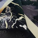 Dywan BLACK and GOLD N 12 80 x 150 cm czarny