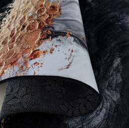 Dywan BLACK and GOLD N 13 60 x 100 cm czarny
