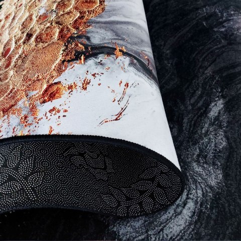 Dywan BLACK and GOLD N 13 60 x 100 cm czarny Dywan BLACK and GOLD N 13 60 x 100 cm czarny