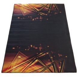 Dywan BLACK and GOLD N 14 160 x 220 cm czarny