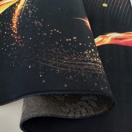 Dywan BLACK and GOLD N 15 80 x 150 cm czarny