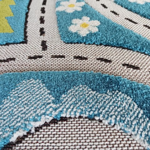 Dywan Color Kids 02 Blue 200 x 290 cm Dywan Color Kids 02 Blue 200 x 290 cm