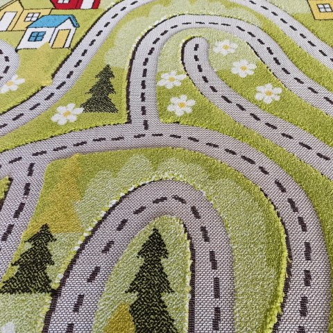 Dywan Color Kids 02 Green 100 x 150 cm Dywan Color Kids 02 Green 100 x 150 cm