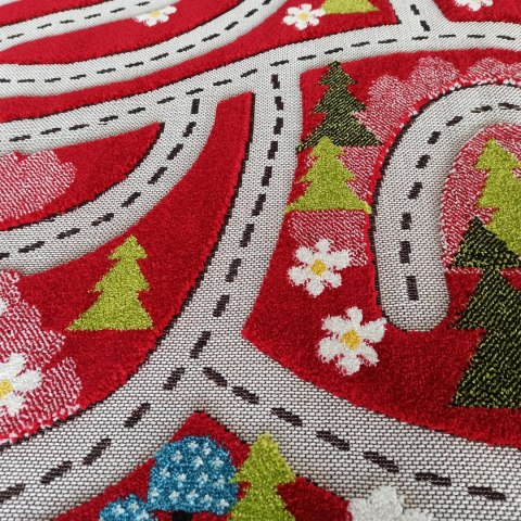Dywan Color Kids 02 Red 100 x 150 cm Dywan Color Kids 02 Red 100 x 150 cm