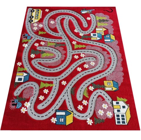 Dywan Color Kids 02 Red 400 x 500 cm Dywan Color Kids 02 Red 400 x 500 cm