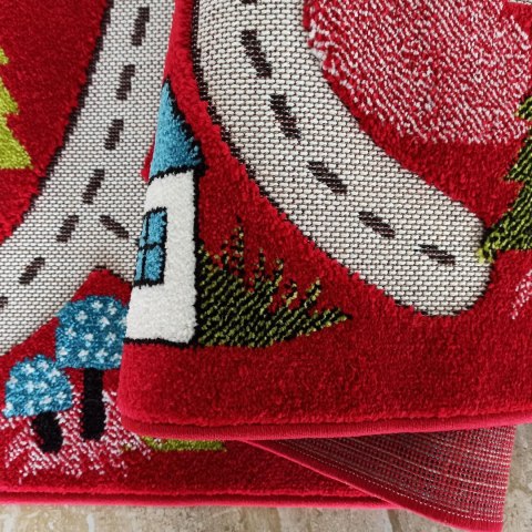 Dywan Color Kids 02 Red 400 x 500 cm Dywan Color Kids 02 Red 400 x 500 cm