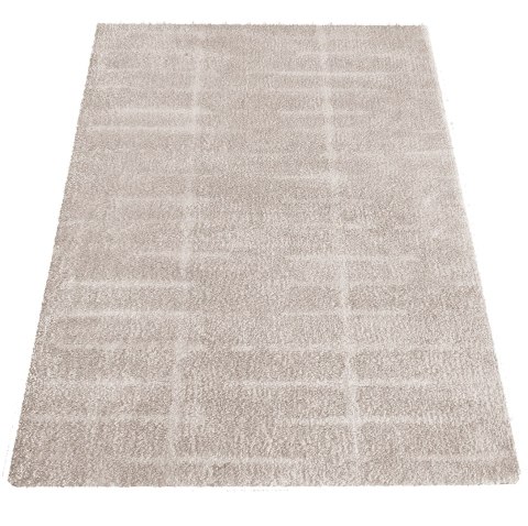 Dywan nowoczesny Shaggy Cosy Balta 02 BO - Beżowy