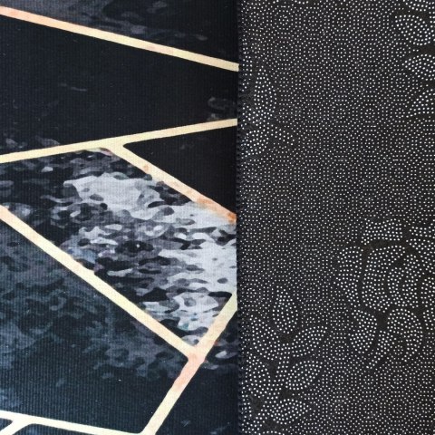 Dywan BLACK and GOLD N 16 160 x 220 cm czarny Dywan BLACK and GOLD N 16 160 x 220 cm czarny