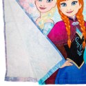 Ręcznik bawełniany ponczo z kapturem 50x100 Frozen