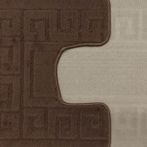 Komplet łazienkowy Montana z wycięciem Ethnic Chocolatte