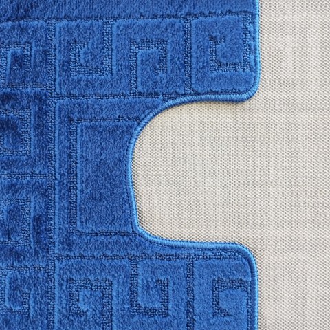 Komplet łazienkowy Montana z wycięciem Ethnic Dark Blue Komplet (50 cm x 80 cm i 40 cm x 50 cm) Komplet łazienkowy Montana z wycięciem Ethnic Dark Blue Komplet (50 cm x 80 cm i 40 cm x 50 cm)