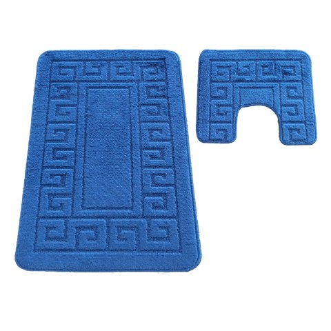 Komplet łazienkowy Montana z wycięciem Ethnic Dark Blue