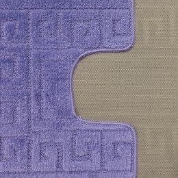 Komplet łazienkowy Montana z wycięciem Ethnic Dark Lilac