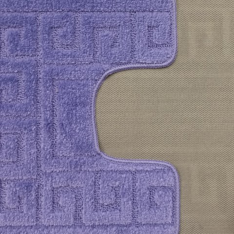 Komplet łazienkowy Montana z wycięciem Ethnic Dark Lilac