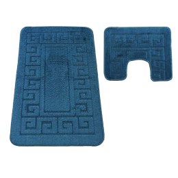 Komplet łazienkowy Montana z wycięciem Ethnic Ink Blue