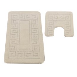 Komplet łazienkowy Montana z wycięciem Ethnic Pearl White