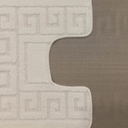 Komplet łazienkowy Montana z wycięciem Ethnic Pearl White