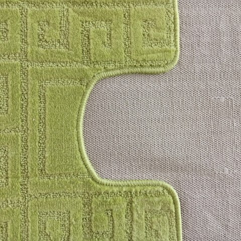 Komplet łazienkowy Montana z wycięciem Ethnic Phosphoric green Komplet (50 cm x 80 cm i 40 cm x 50 cm) Komplet łazienkowy Montana z wycięciem Ethnic Phosphoric green Komplet (50 cm x 80 cm i 40 cm x 50 cm)