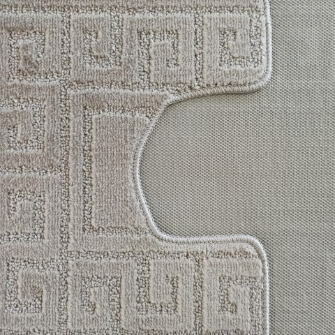 Komplet łazienkowy Montana z wycięciem Ethnic Sand Grey Komplet (50 cm x 80 cm i 40 cm x 50 cm) Komplet łazienkowy Montana z wycięciem Ethnic Sand Grey Komplet (50 cm x 80 cm i 40 cm x 50 cm)