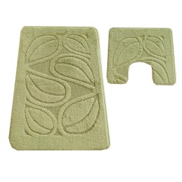 Komplet łazienkowy Montana z wycięciem Flora Green