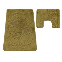 Komplet łazienkowy Montana z wycięciem Flora Khaki