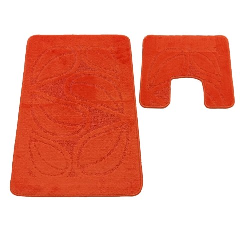 Komplet łazienkowy Montana z wycięciem Flora Orange