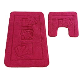 Komplet łazienkowy Montana z wycięciem Maritime Burgund