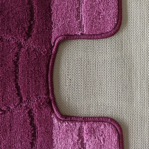 Komplet łazienkowy Montana z wycięciem Sariyer XL Aubergine Komplet (60 cm x 100 cm i 50 cm x 60 cm) Komplet łazienkowy Montana z wycięciem Sariyer XL Aubergine Komplet (60 cm x 100 cm i 50 cm x 60 cm)