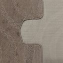 Komplet łazienkowy Montana z wycięciem Symphony Fungi Grey Komplet (50 cm x 80 cm i 40 cm x 50 cm)