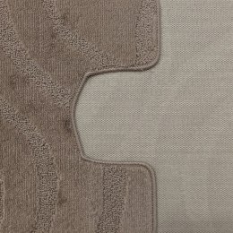 Komplet łazienkowy Montana z wycięciem Symphony Fungi Grey