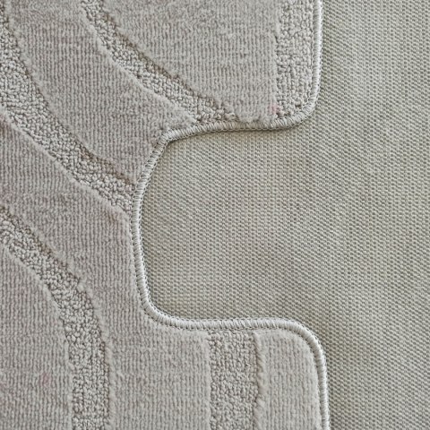 Komplet łazienkowy Montana z wycięciem Symphony Sand Grey Komplet (50 cm x 80 cm i 40 cm x 50 cm) Komplet łazienkowy Montana z wycięciem Symphony Sand Grey Komplet (50 cm x 80 cm i 40 cm x 50 cm)