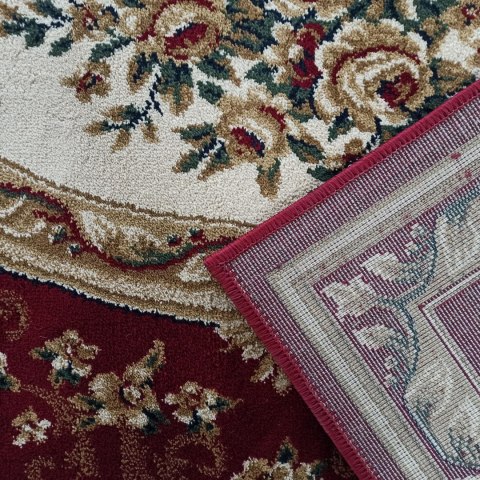 Exclusive 04 N - bordowy rozeta 160 x 220 cm Exclusive 04 N - bordowy rozeta 160 x 220 cm
