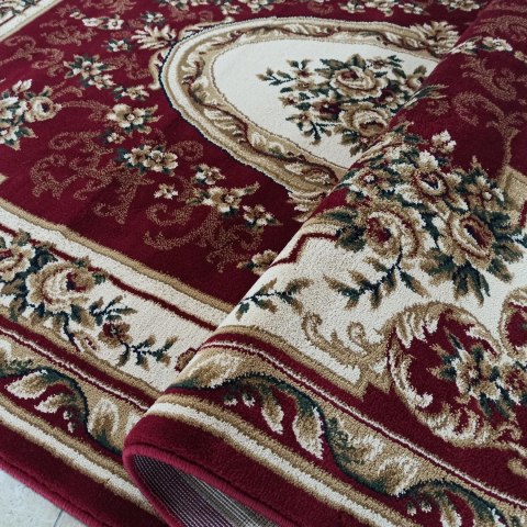 Exclusive 04 N - bordowy rozeta 160 x 220 cm Exclusive 04 N - bordowy rozeta 160 x 220 cm