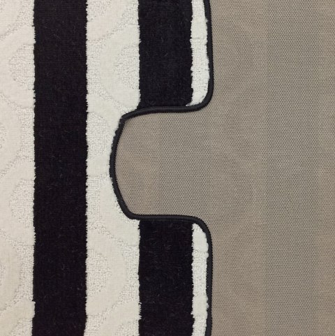 Komplet łazienkowy Montana z wycięciem Said XL Black Komplet (60 cm x 100 cm i 50 cm x 60 cm) Komplet łazienkowy Montana z wycięciem Said XL Black Komplet (60 cm x 100 cm i 50 cm x 60 cm)