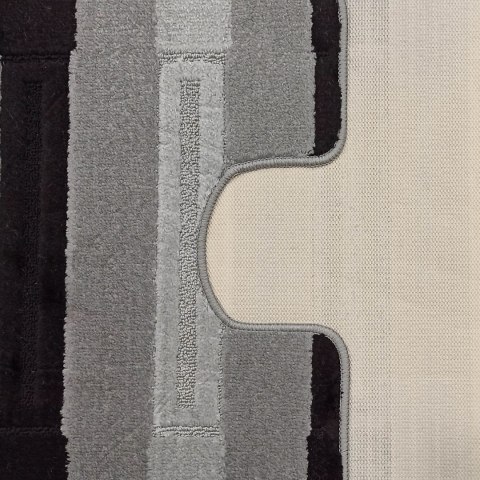 Komplet łazienkowy Montana z wycięciem Said XL Grey Komplet (60 cm x 100 cm i 50 cm x 60 cm) Komplet łazienkowy Montana z wycięciem Said XL Grey Komplet (60 cm x 100 cm i 50 cm x 60 cm)