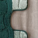 Komplet łazienkowy Montana z wycięciem Sariyer XL Hunter Green Komplet (60 cm x 100 cm i 50 cm x 60 cm)