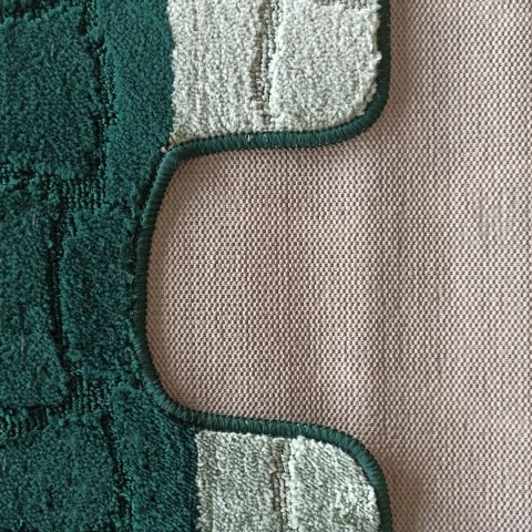 Komplet łazienkowy Montana z wycięciem Sariyer XL Hunter Green Komplet (60 cm x 100 cm i 50 cm x 60 cm) Komplet łazienkowy Montana z wycięciem Sariyer XL Hunter Green Komplet (60 cm x 100 cm i 50 cm x 60 cm)