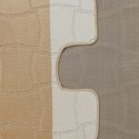 Komplet łazienkowy Montana z wycięciem Sariyer XL Light Beige Komplet (60 cm x 100 cm i 50 cm x 60 cm)