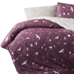 Pościel bawełniana FREEDOM VIOLET/200x220 COTTONLOVE EXCLUSIVE