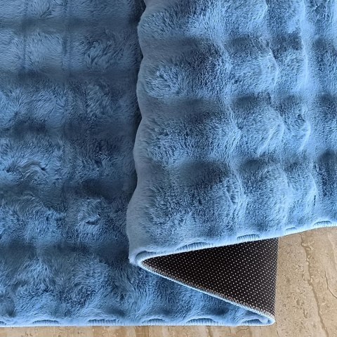 Dywan MERLIN 3D Blue 60 x 100 cm niebieski Dywan MERLIN 3D Blue 60 x 100 cm niebieski