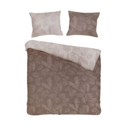 Pościel bawełniana BAHAMA BROWN/160x200 COTTONLOVE JACQUARD