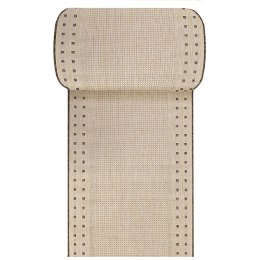 Chodnik sznurkowy dwustronny ZARA 11 brązowy brązowy 60 cm