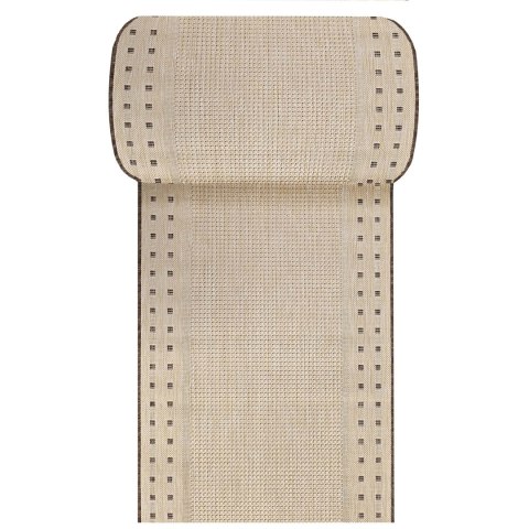 Chodnik sznurkowy dwustronny ZARA 11 brązowy brązowy 60 cm Chodnik sznurkowy dwustronny ZARA 11 brązowy brązowy 60 cm