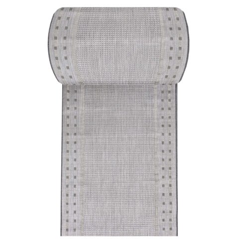 Chodnik sznurkowy dwustronny ZARA 11 szary szary 100 cm Chodnik sznurkowy dwustronny ZARA 11 szary szary 100 cm