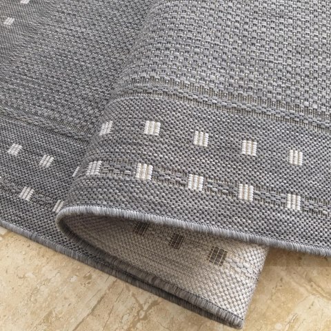 Chodnik sznurkowy dwustronny ZARA 11 szary szary 60 cm Chodnik sznurkowy dwustronny ZARA 11 szary szary 60 cm